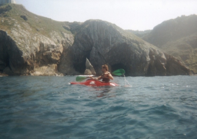  Canoa in mare 